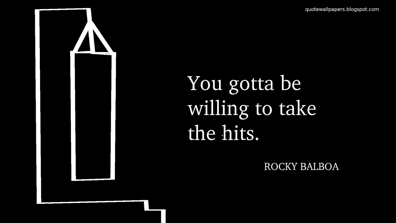 Rocky Balboa Quotes Wallpapers