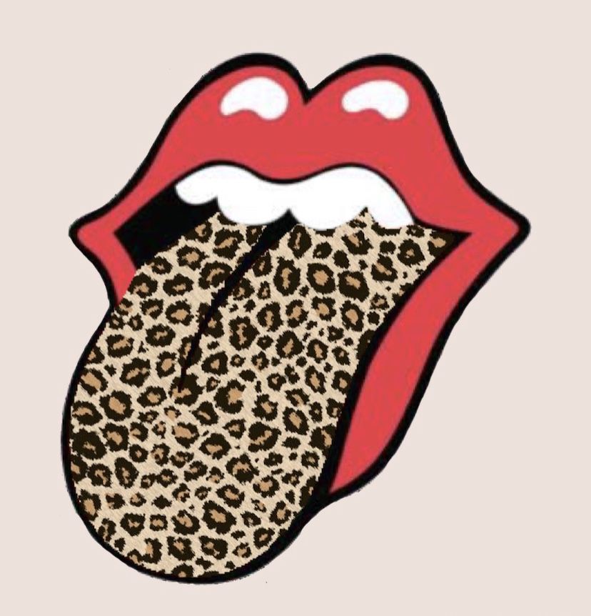 Rolling Stones Cheetah Tongue Wallpapers