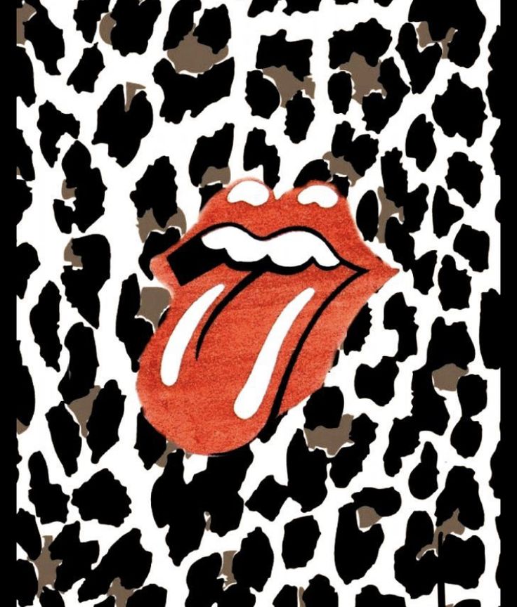 Rolling Stones Cheetah Tongue Wallpapers