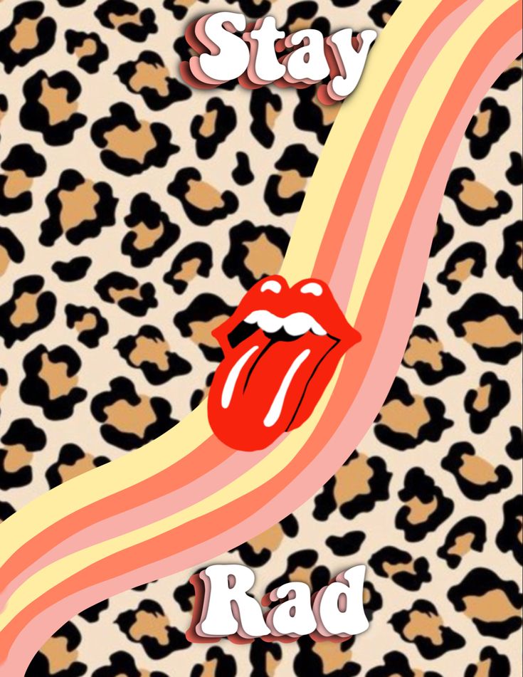 Rolling Stones Cheetah Tongue Wallpapers