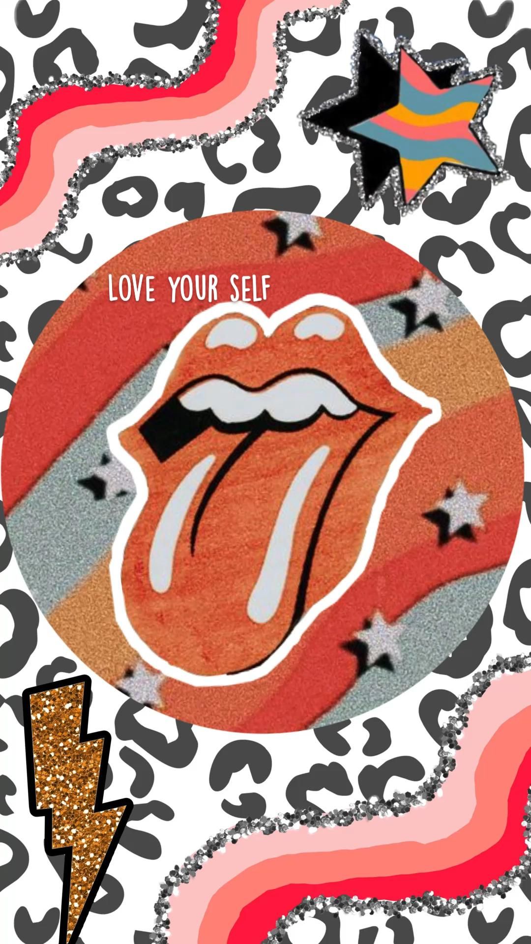 Rolling Stones Cheetah Tongue Wallpapers