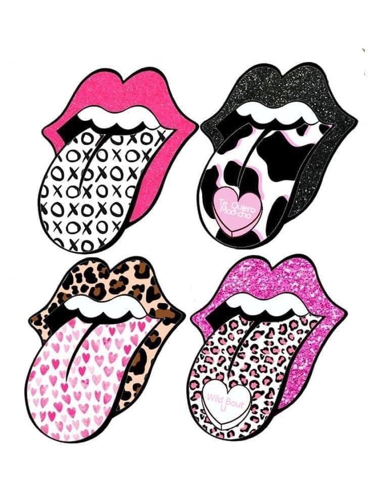 Rolling Stones Cheetah Tongue Wallpapers