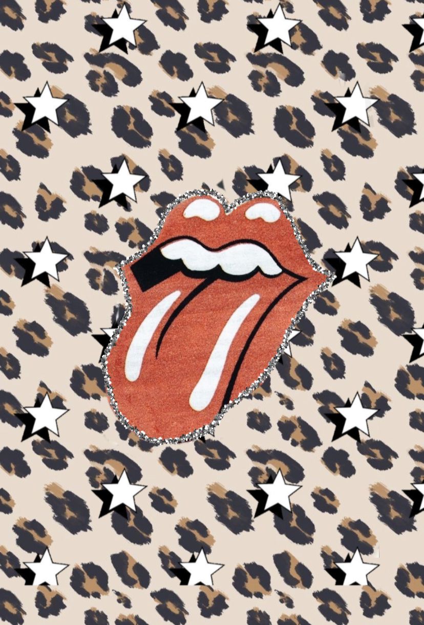 Rolling Stones Cheetah Tongue Wallpapers