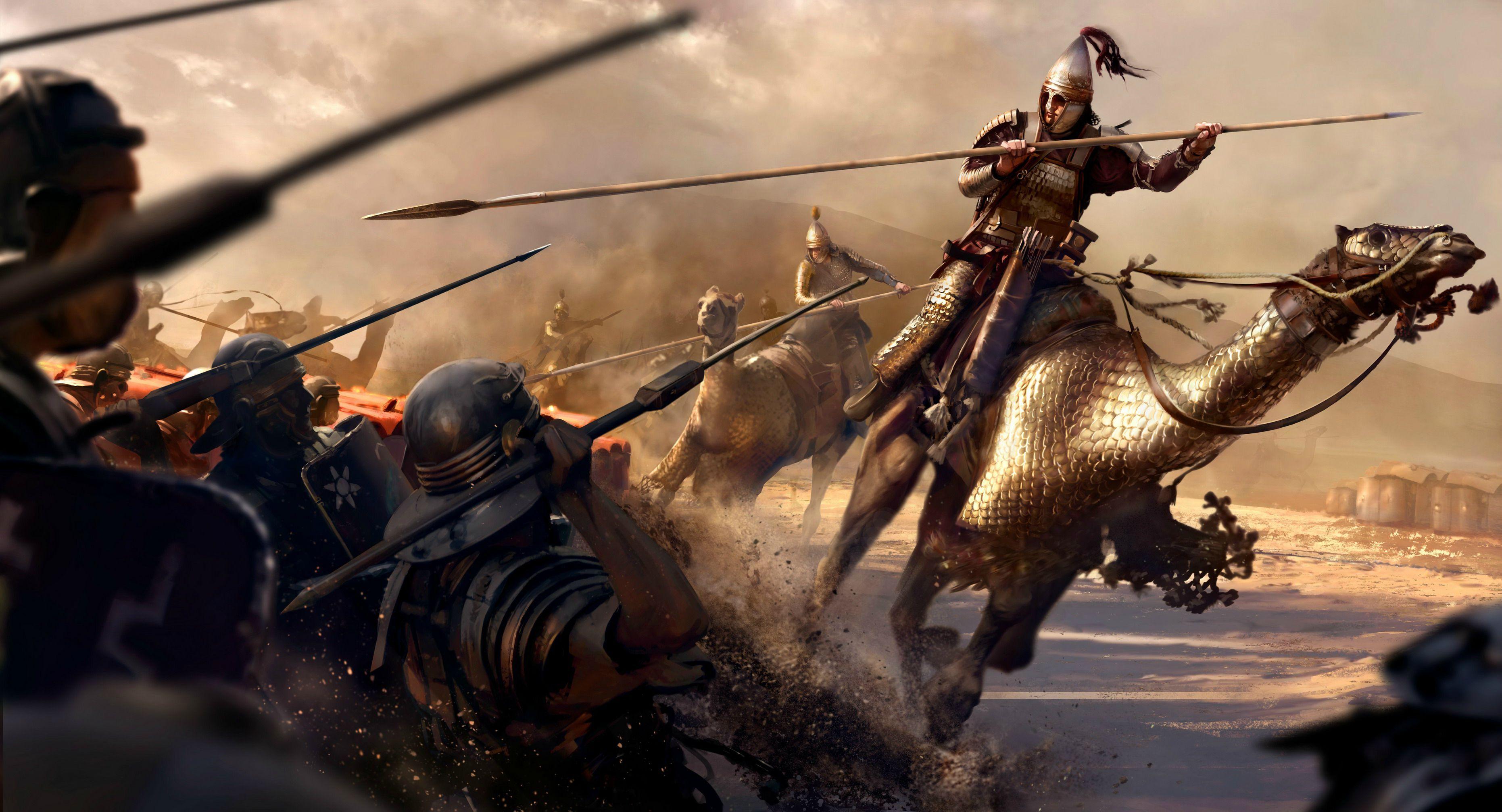 Roman Soldier In Battle Wallpapers