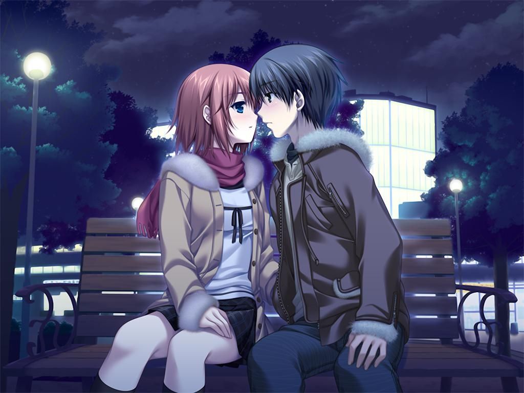 Romantic Anime Kiss Wallpapers