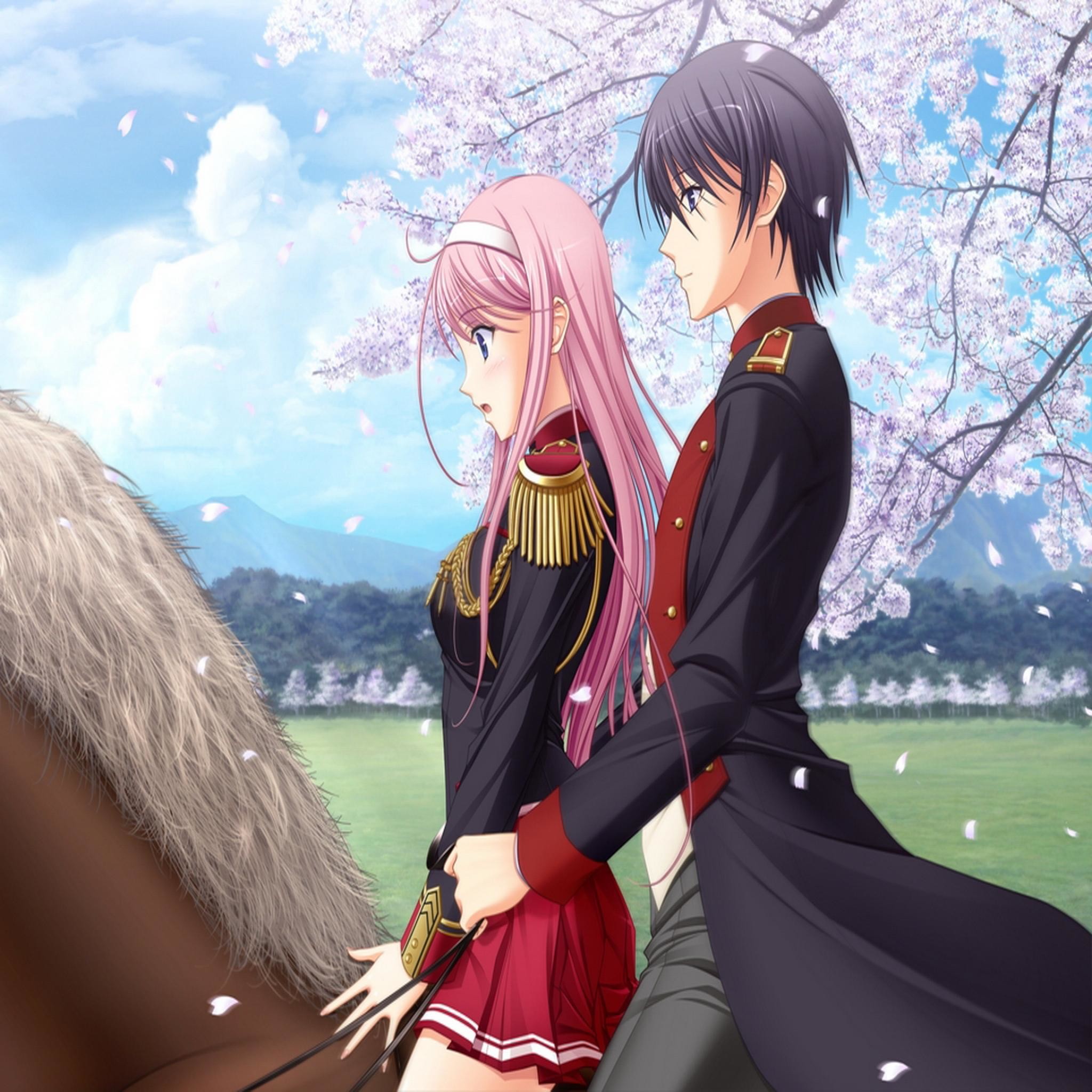 Romantic Anime Kiss Wallpapers