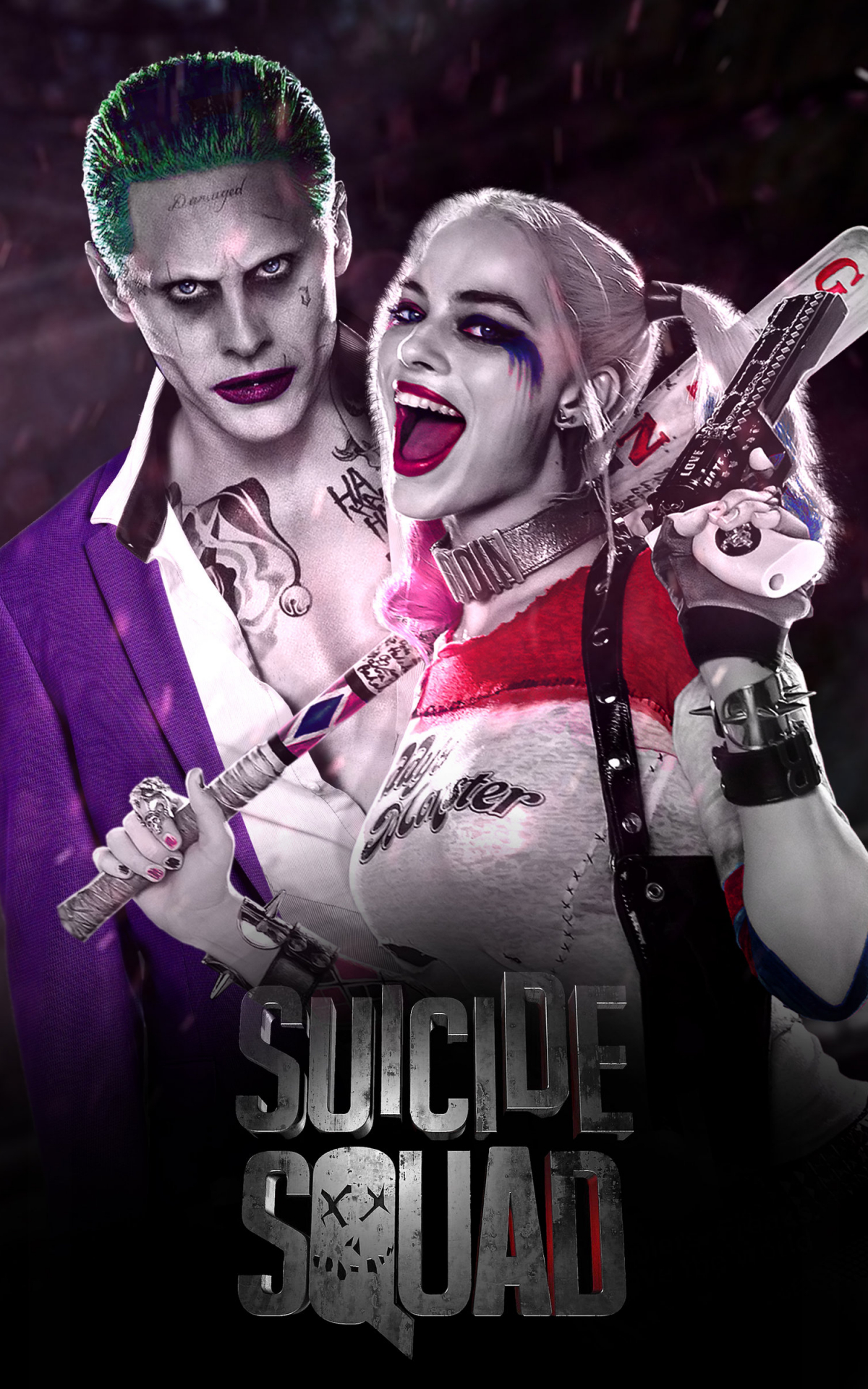 Romantic Harley Quinn And Joker Hd Wallpapers