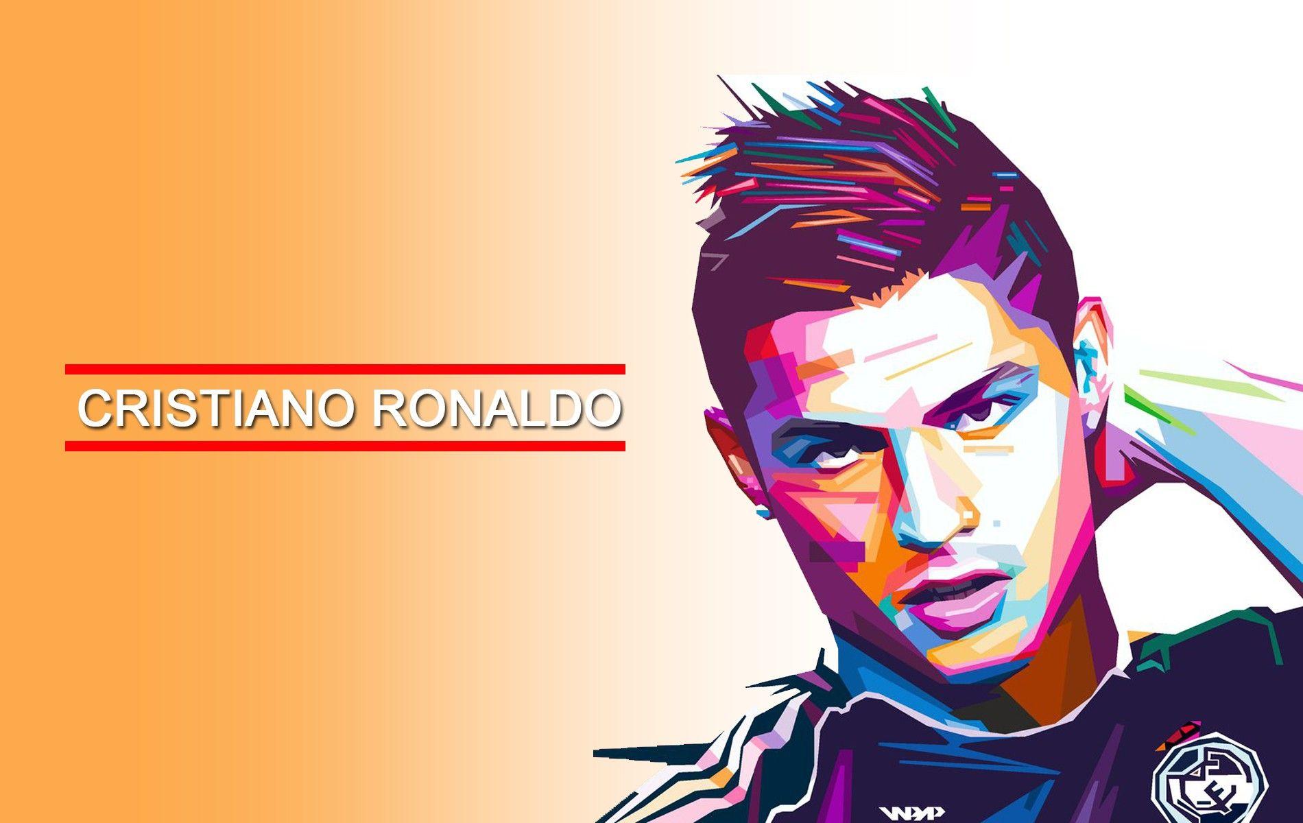 Ronaldo Cartoon Drawing Wallpapers