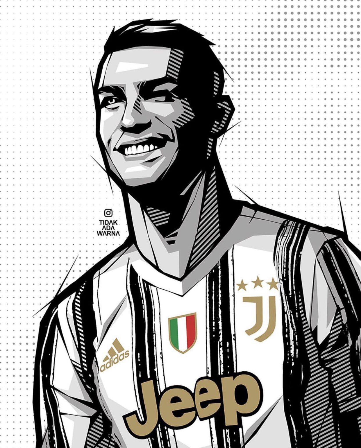 Ronaldo Cartoon Drawing Wallpapers