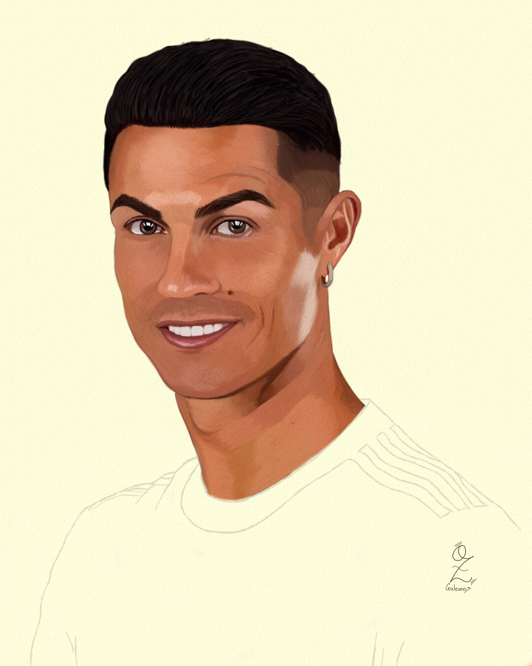 Ronaldo Cartoon Drawing Wallpapers