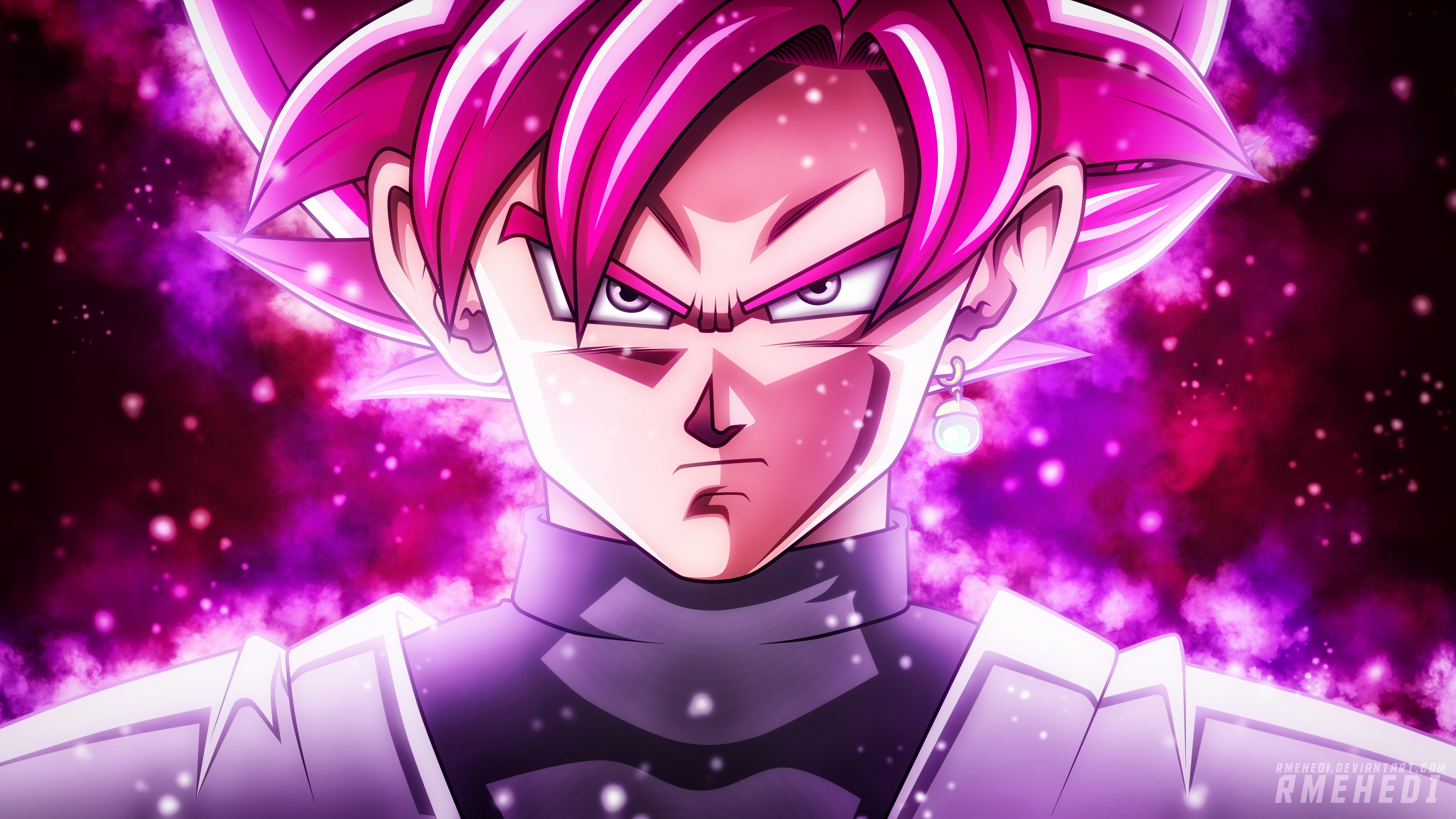 Rose Goku Black Wallpapers