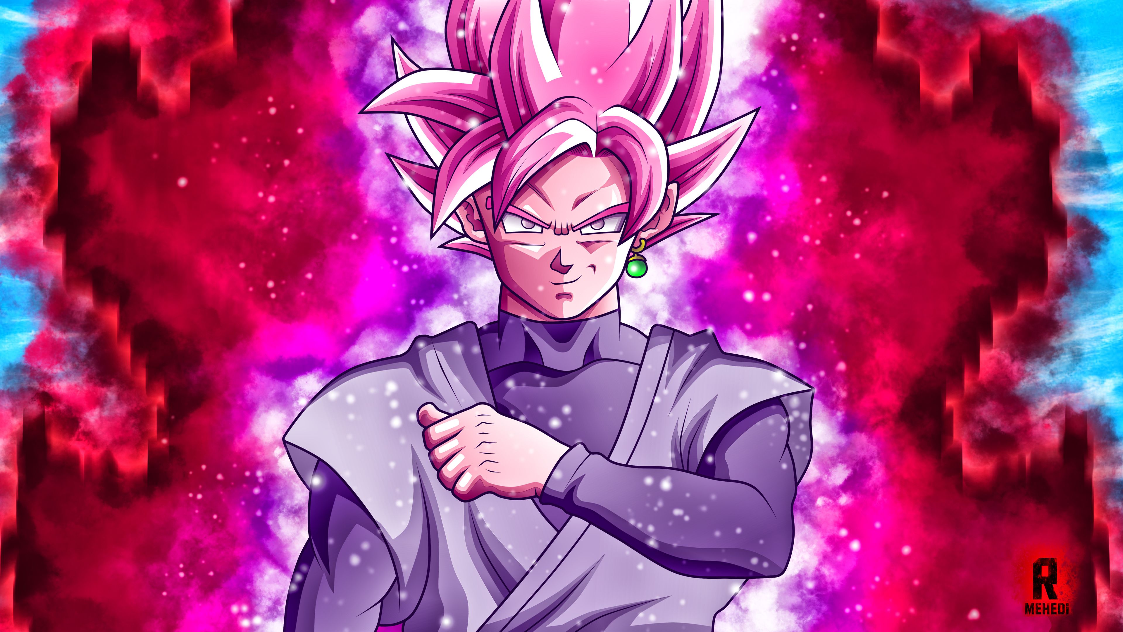 Rose Goku Black Wallpapers