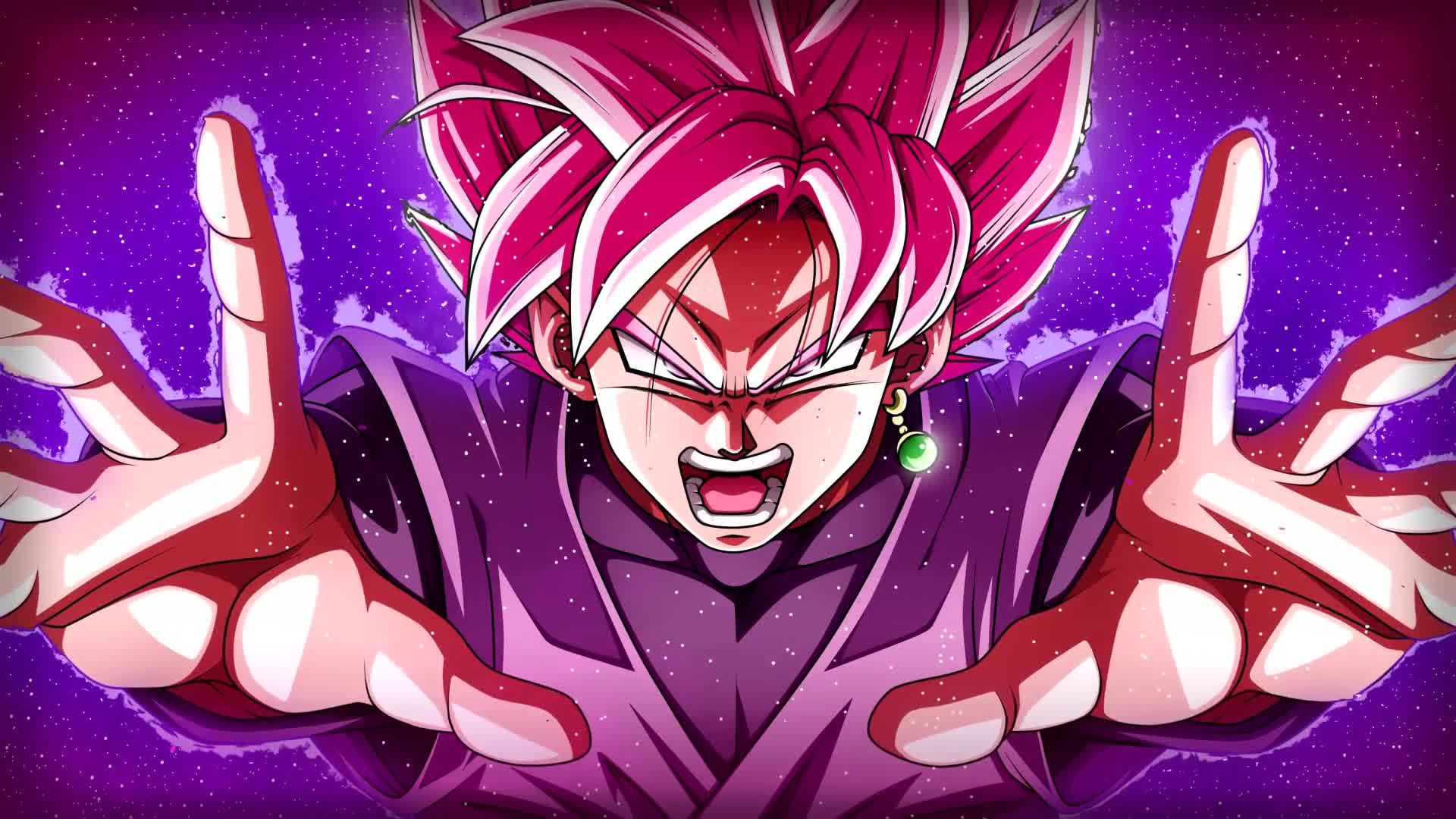 Rose Goku Black Wallpapers