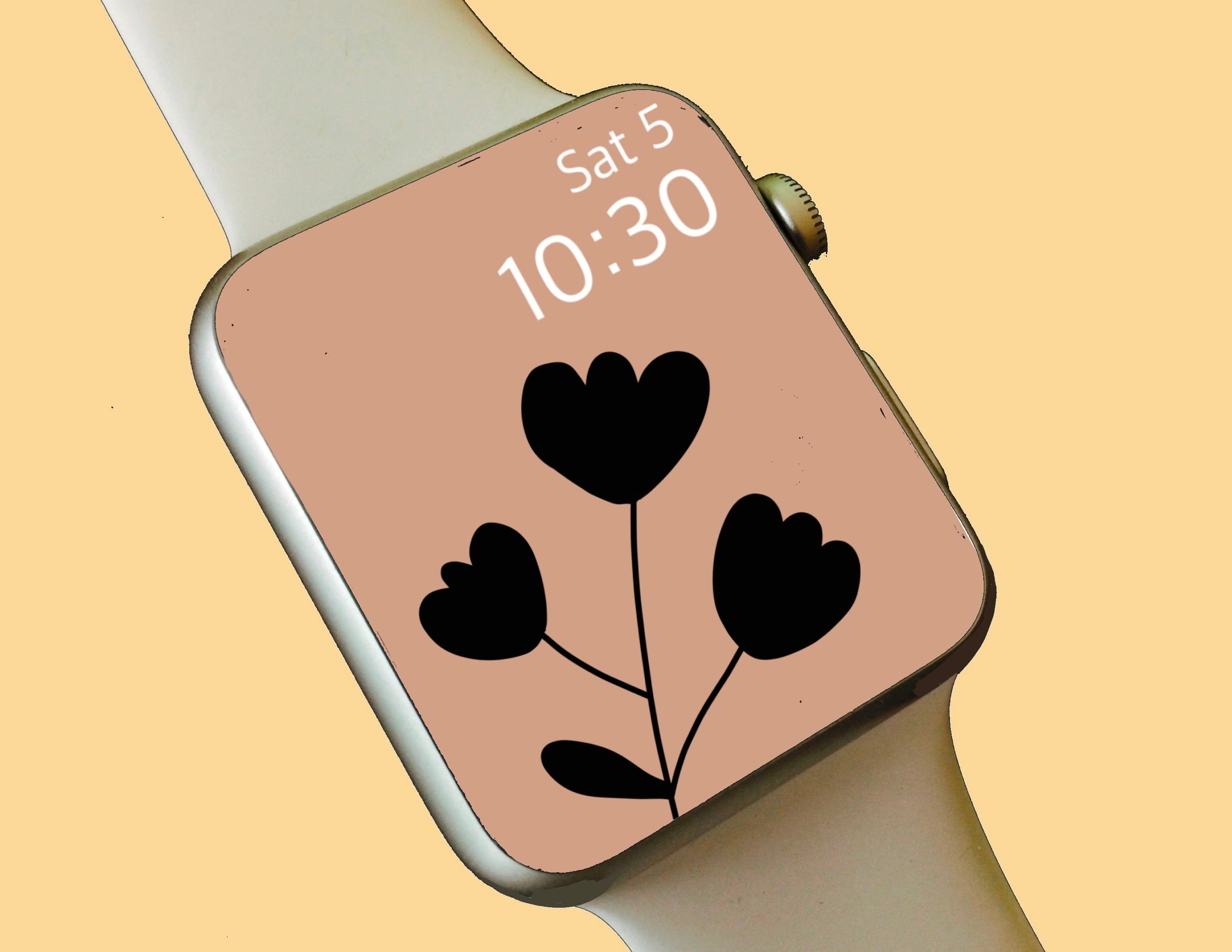 Rose Gold Apple Watch Wallpapers