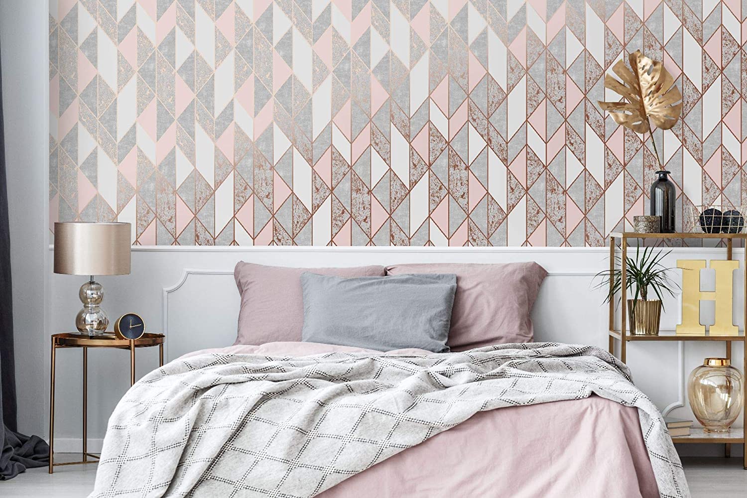 Rose Gold Bedroom Wallpapers