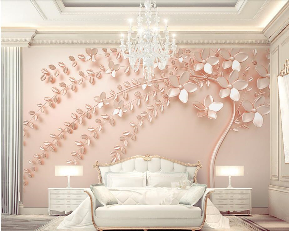 Rose Gold Bedroom Wallpapers