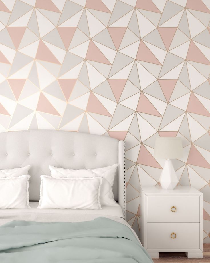 Rose Gold Bedroom Wallpapers