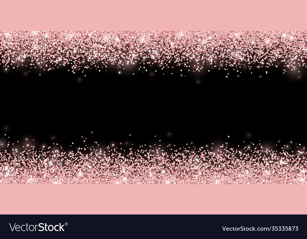 Rose Gold Black Glitter Wallpapers