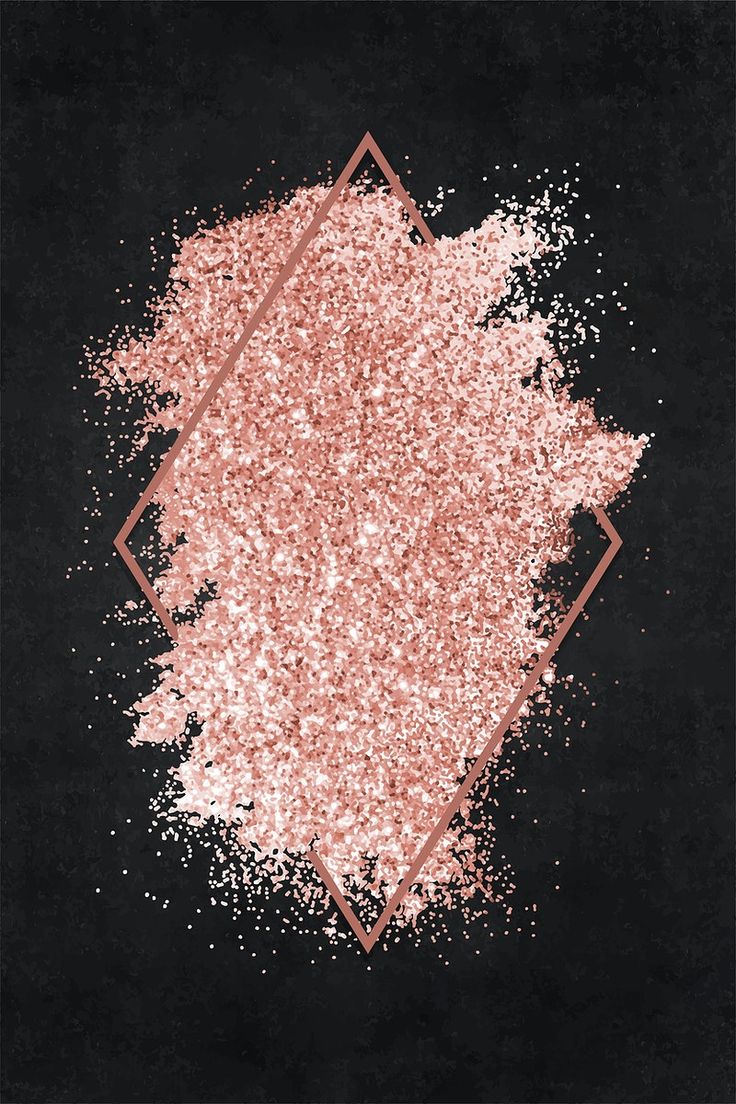 Rose Gold Black Glitter Wallpapers