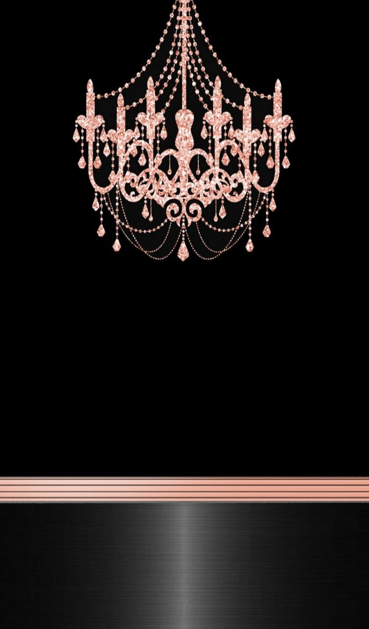 Rose Gold Black Glitter Wallpapers