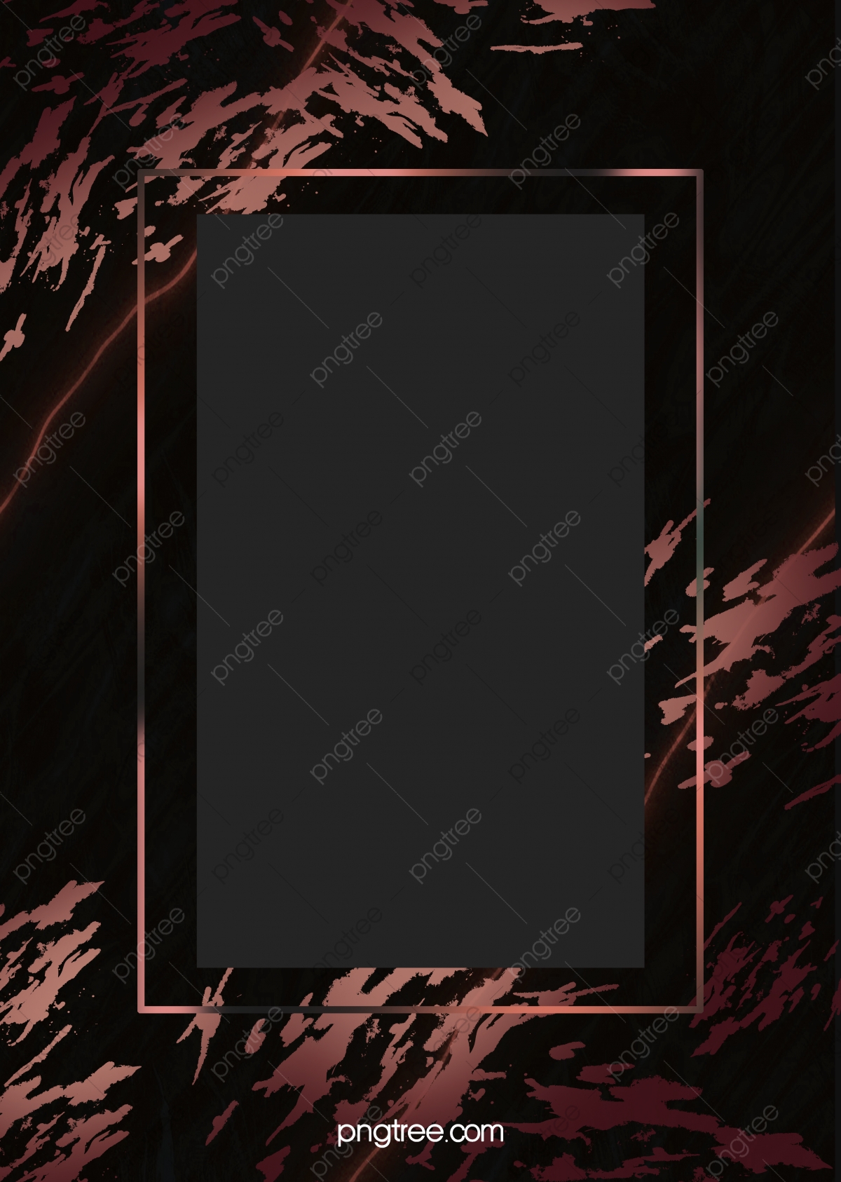 Rose Gold Black Marble Wallpapers