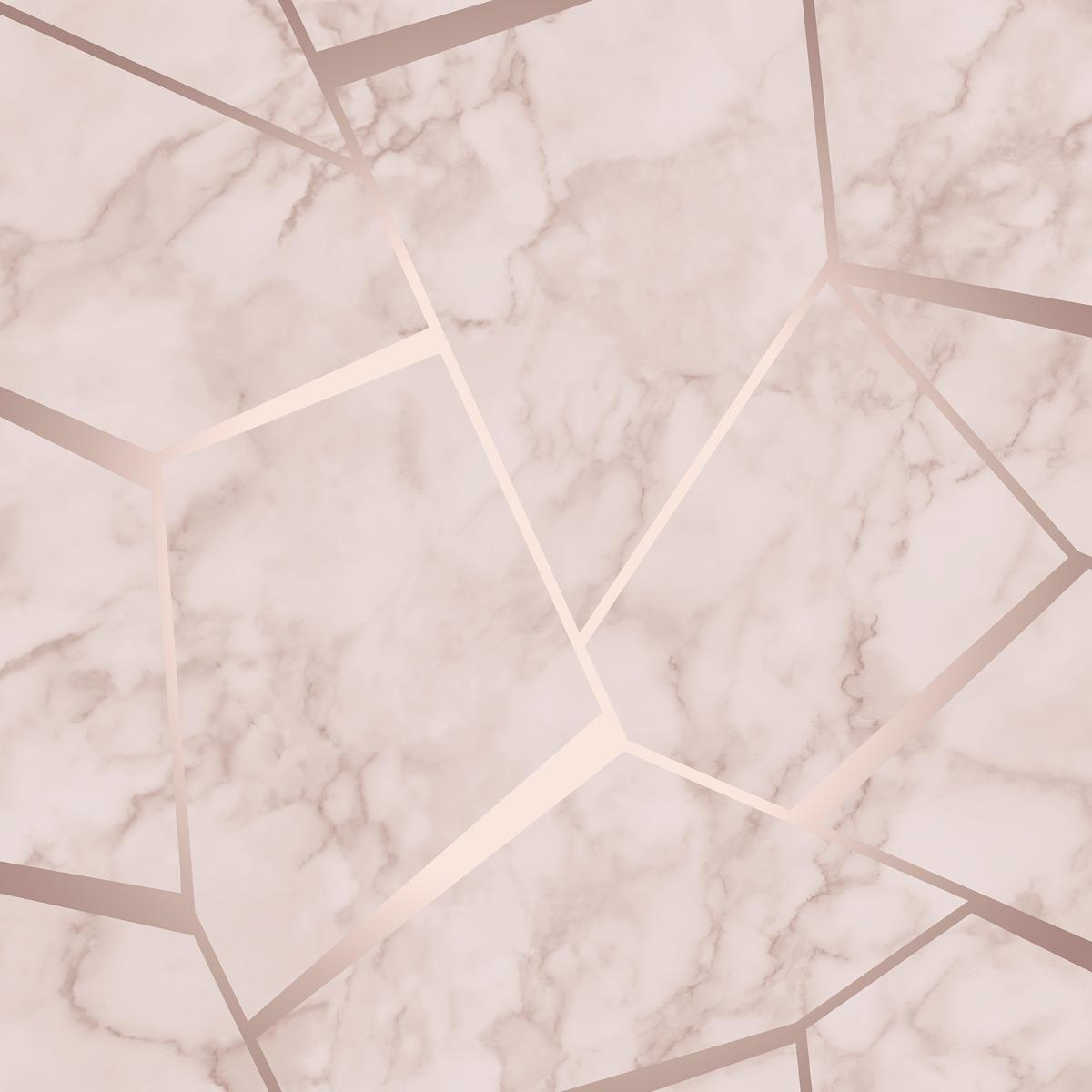 Rose Gold Black Marble Wallpapers