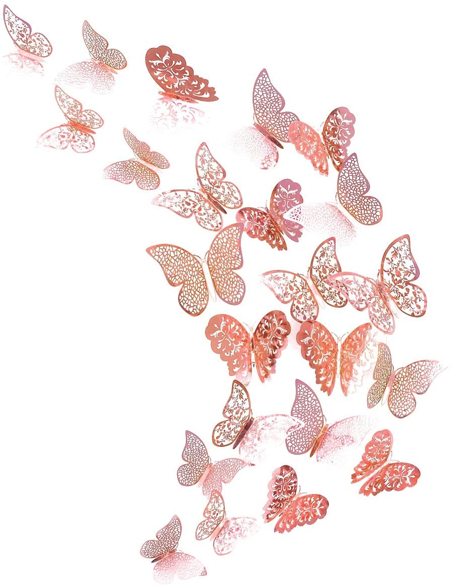 Rose Gold Butterfly Wallpapers