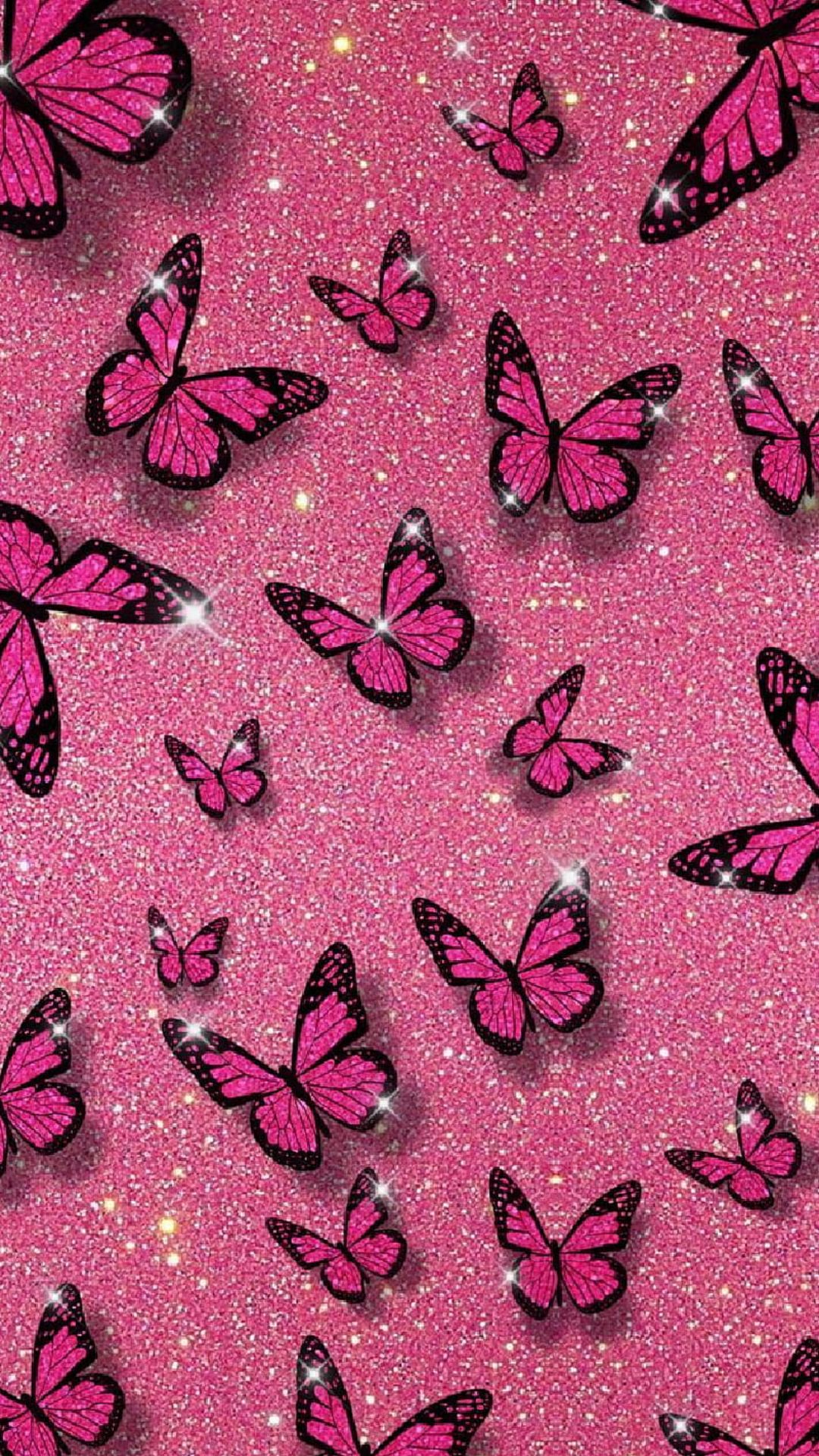 Rose Gold Butterfly Wallpapers