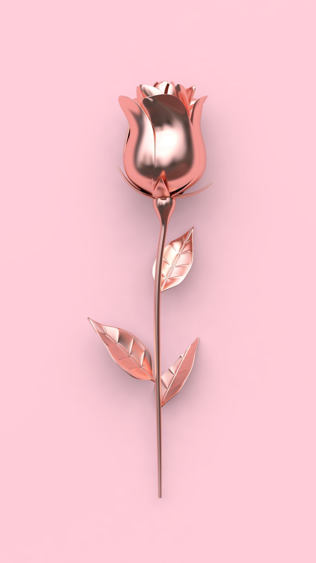Rose Gold Cool Pink Wallpapers