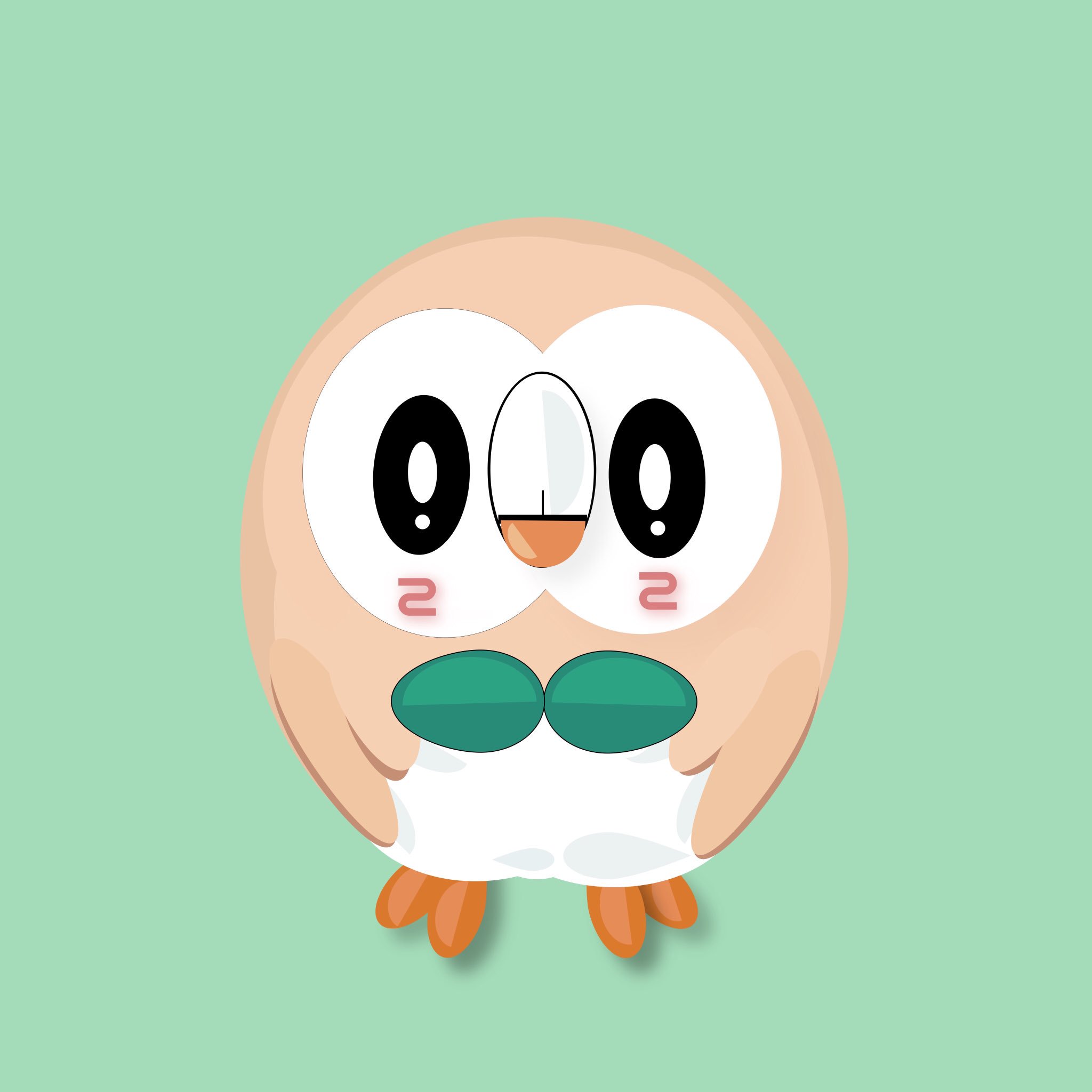 Rowlet Iphone Wallpapers