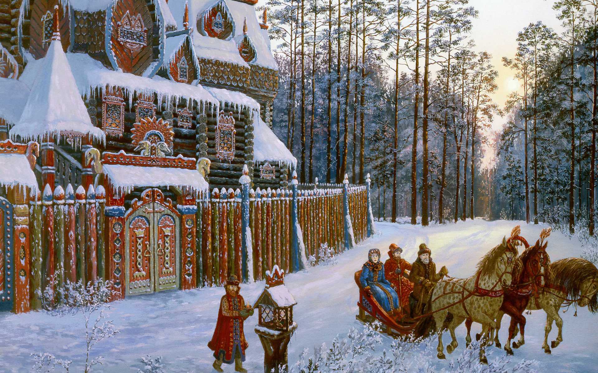 Russia Christmas Pictures Wallpapers