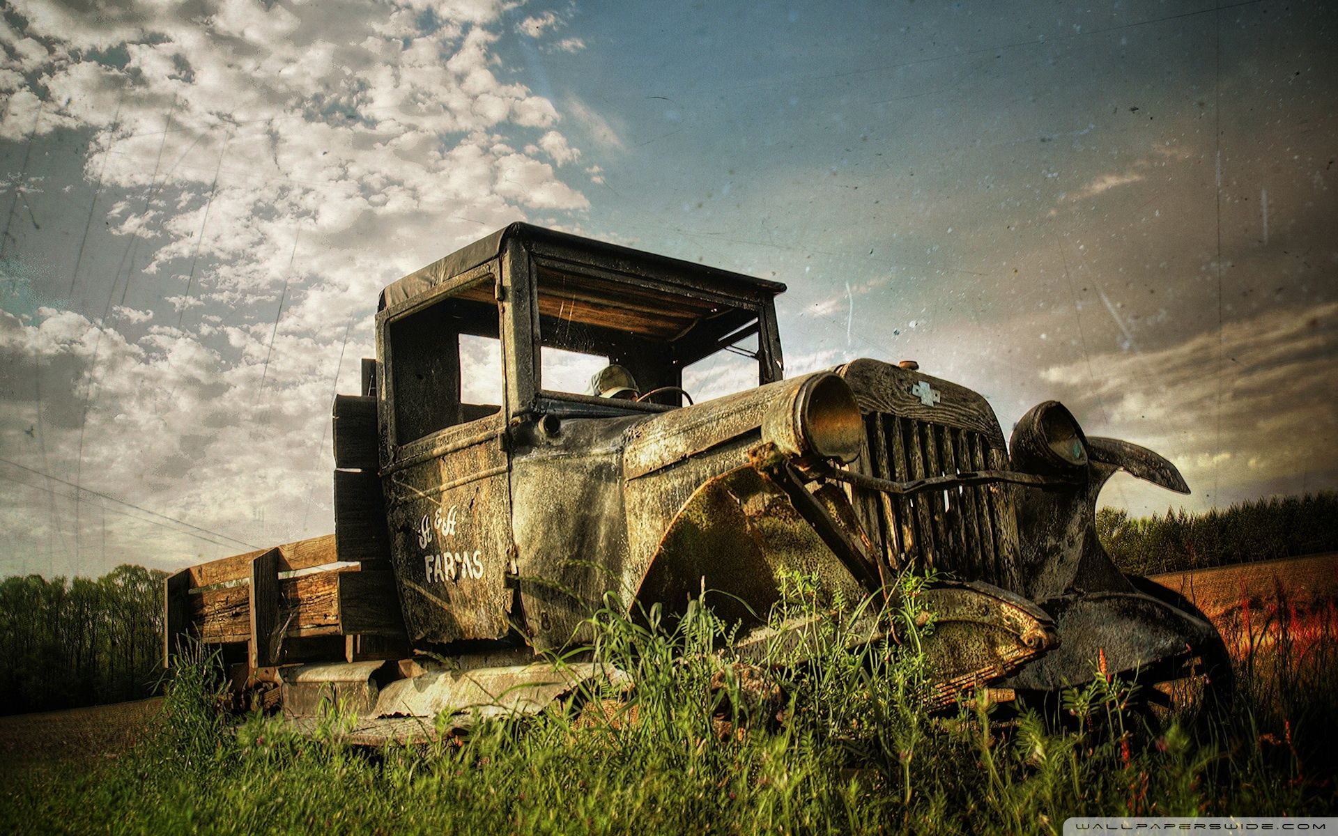 Rusty Old Car Wallpapers