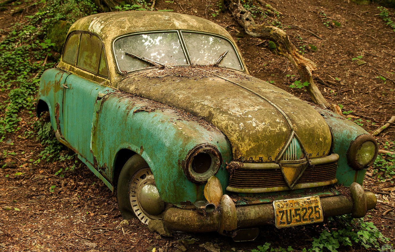 Rusty Old Car Wallpapers