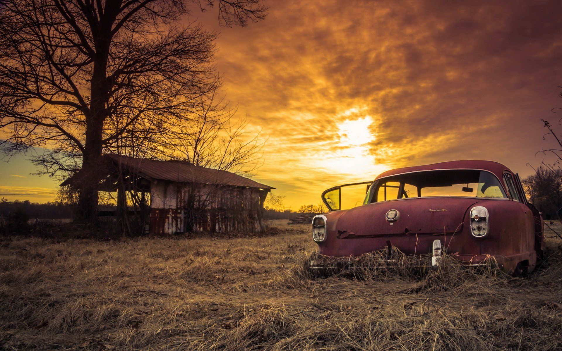 Rusty Old Car Wallpapers