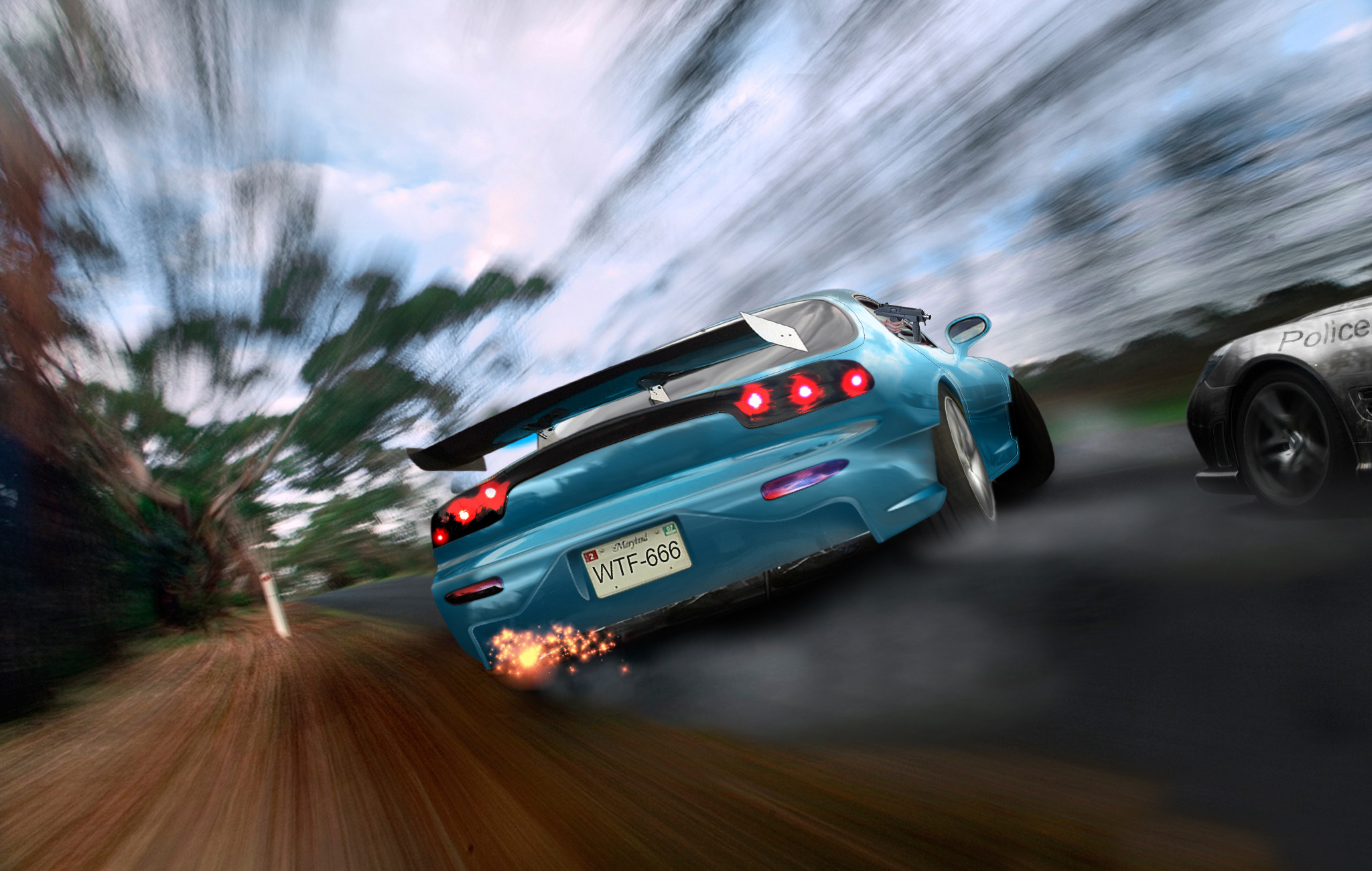 Rx7 Drift Car Wallpapers