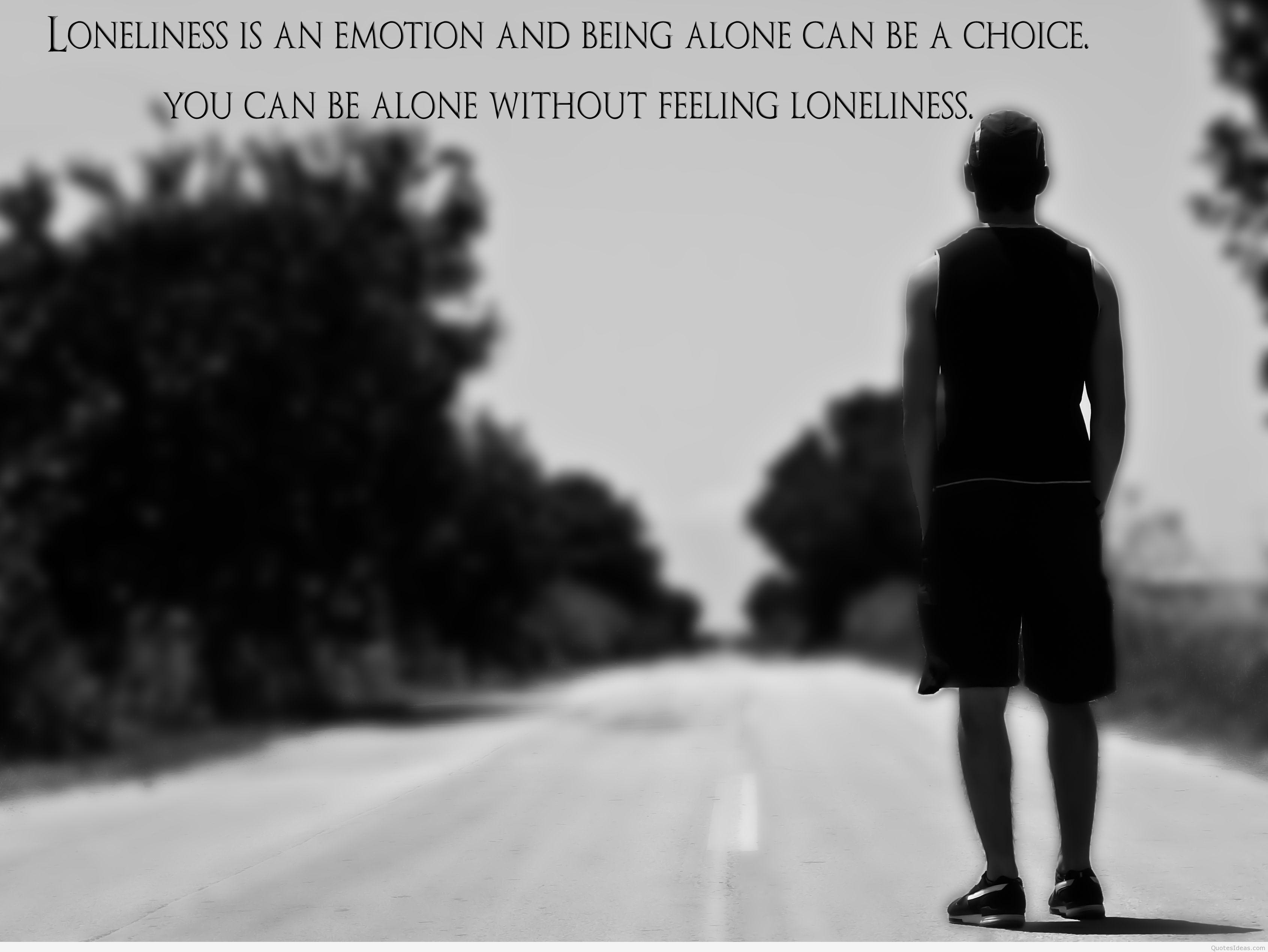 Sad Alone Quotes Wallpapers
