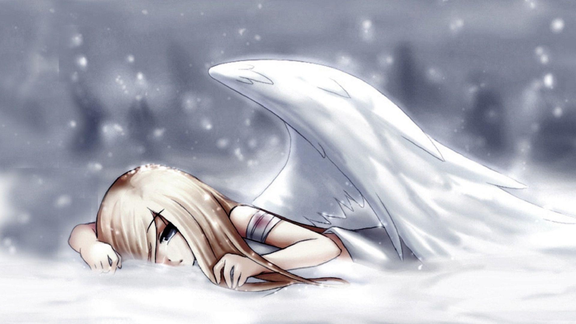 Sad Angel Wallpapers