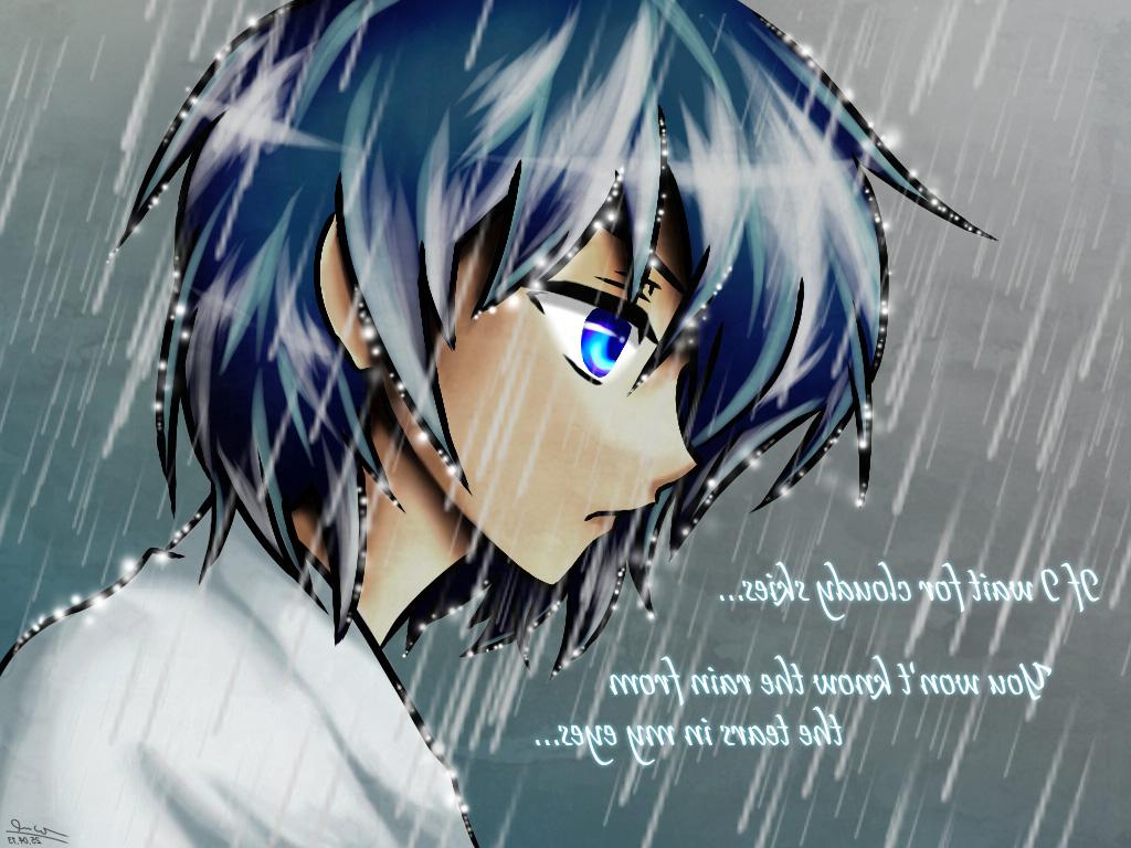 Sad Anime Boy Crying Wallpapers