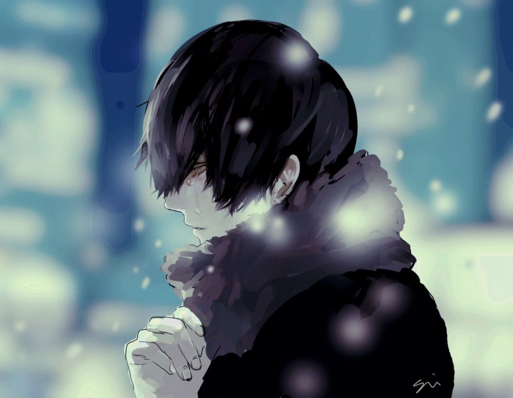 Sad Anime Boy Crying Wallpapers