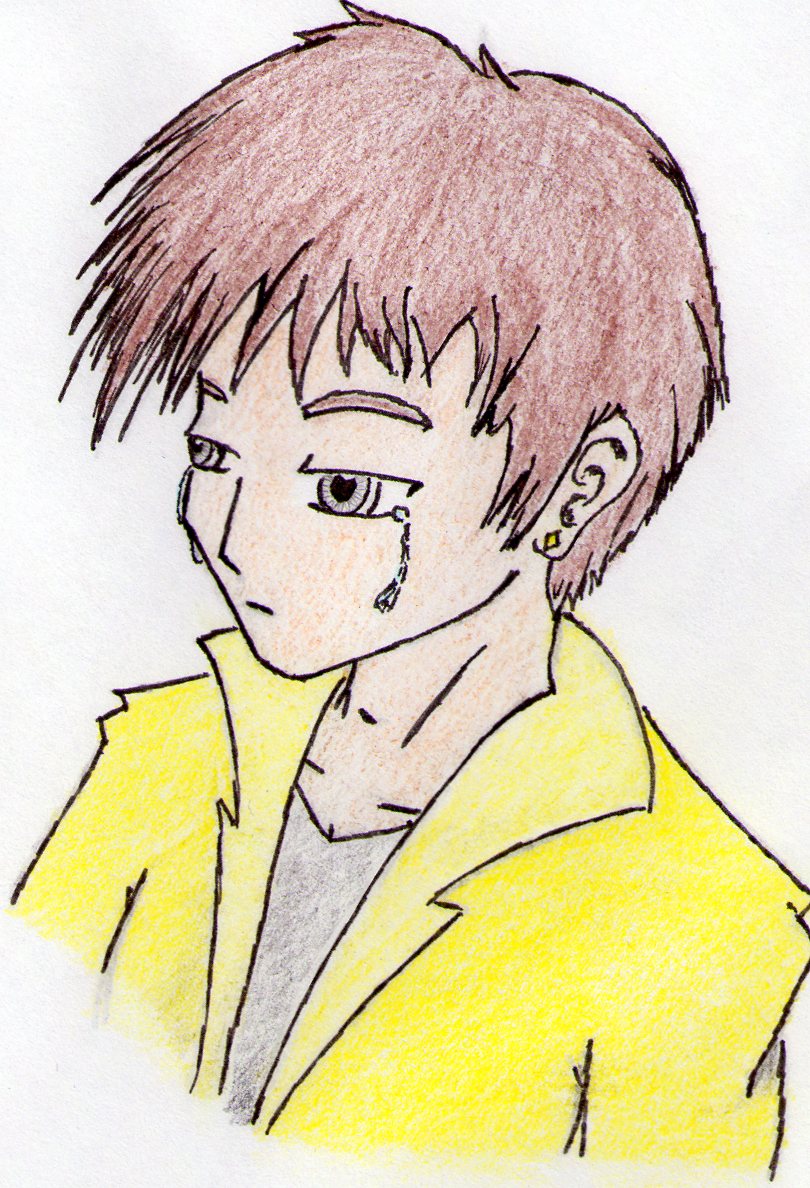 Sad Anime Boy Crying Wallpapers