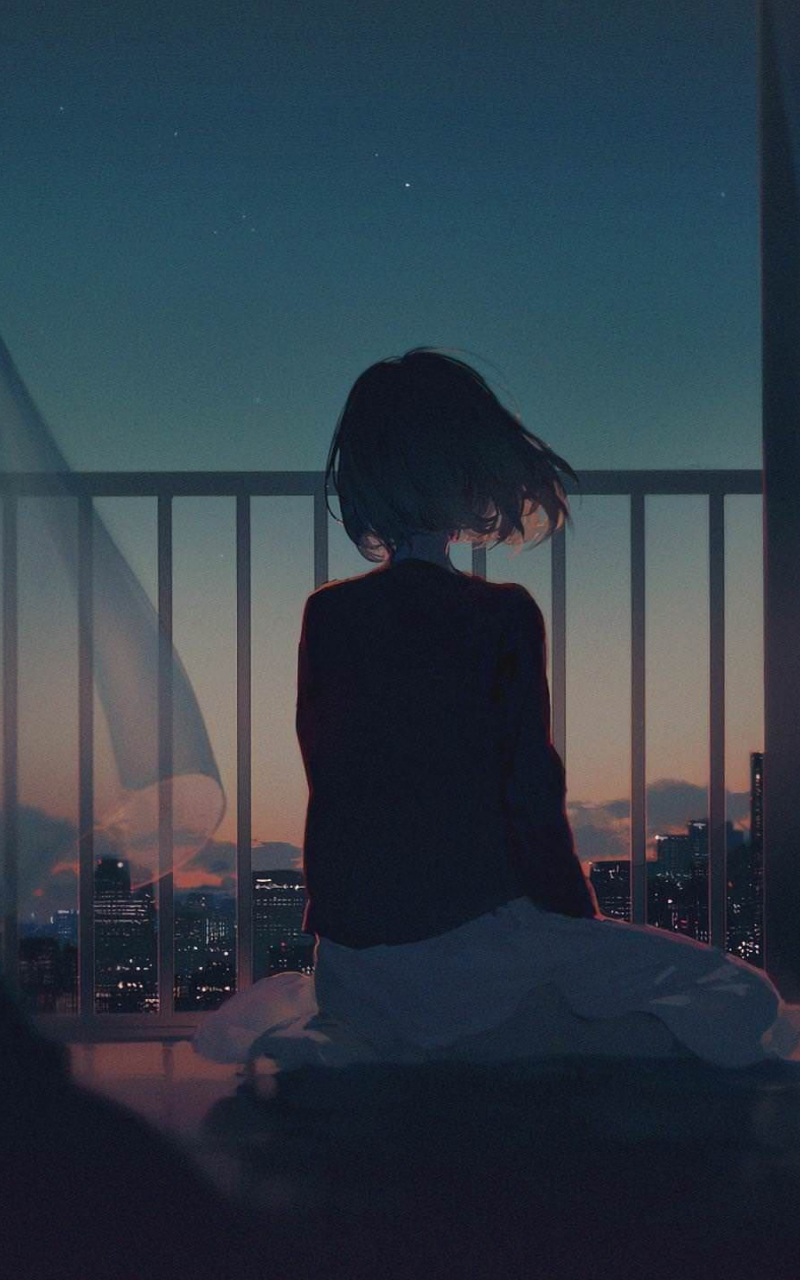 Sad Anime Girl Aesthetic Wallpapers