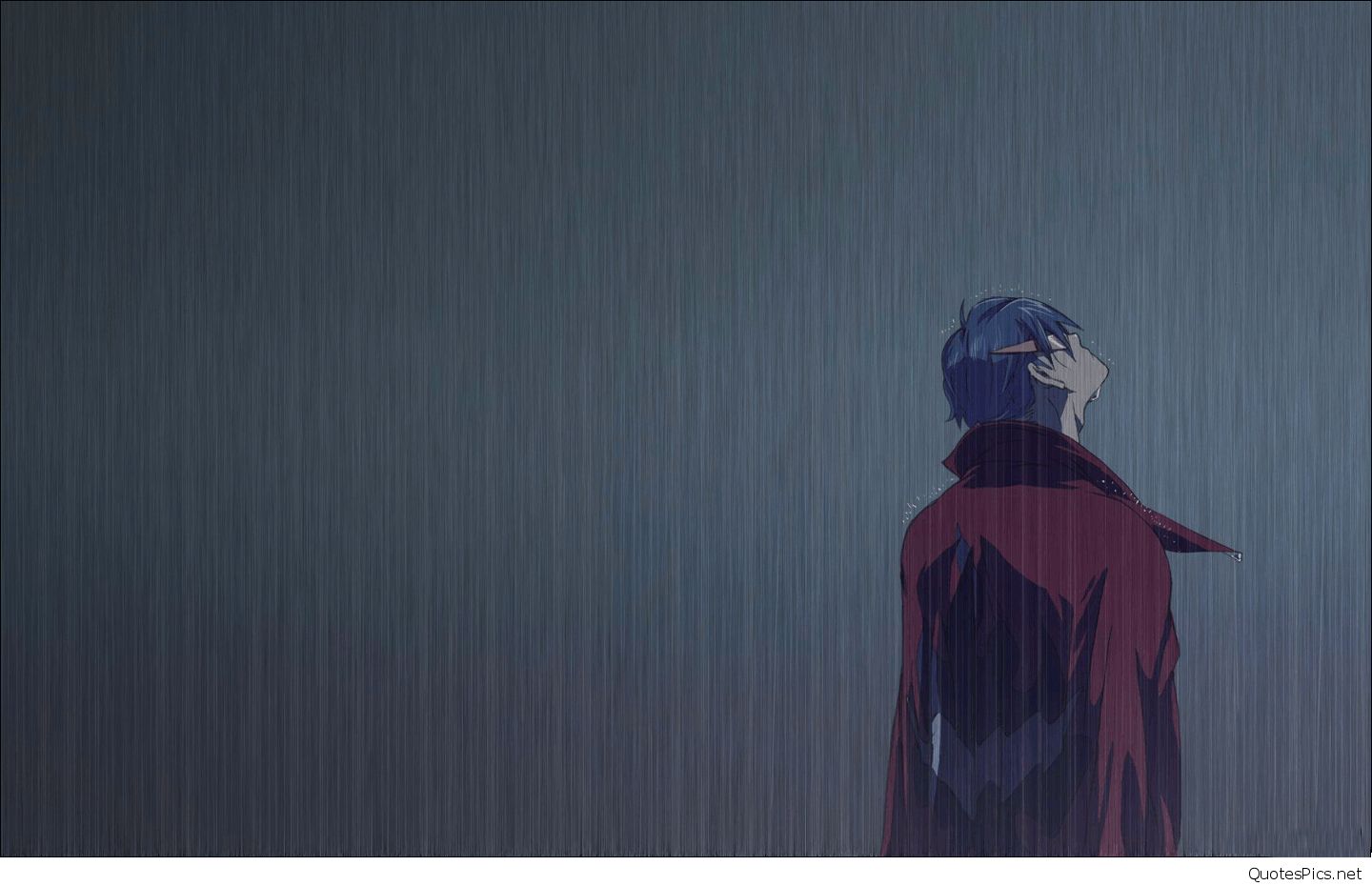 Sad Anime Girl In The Rain Wallpapers