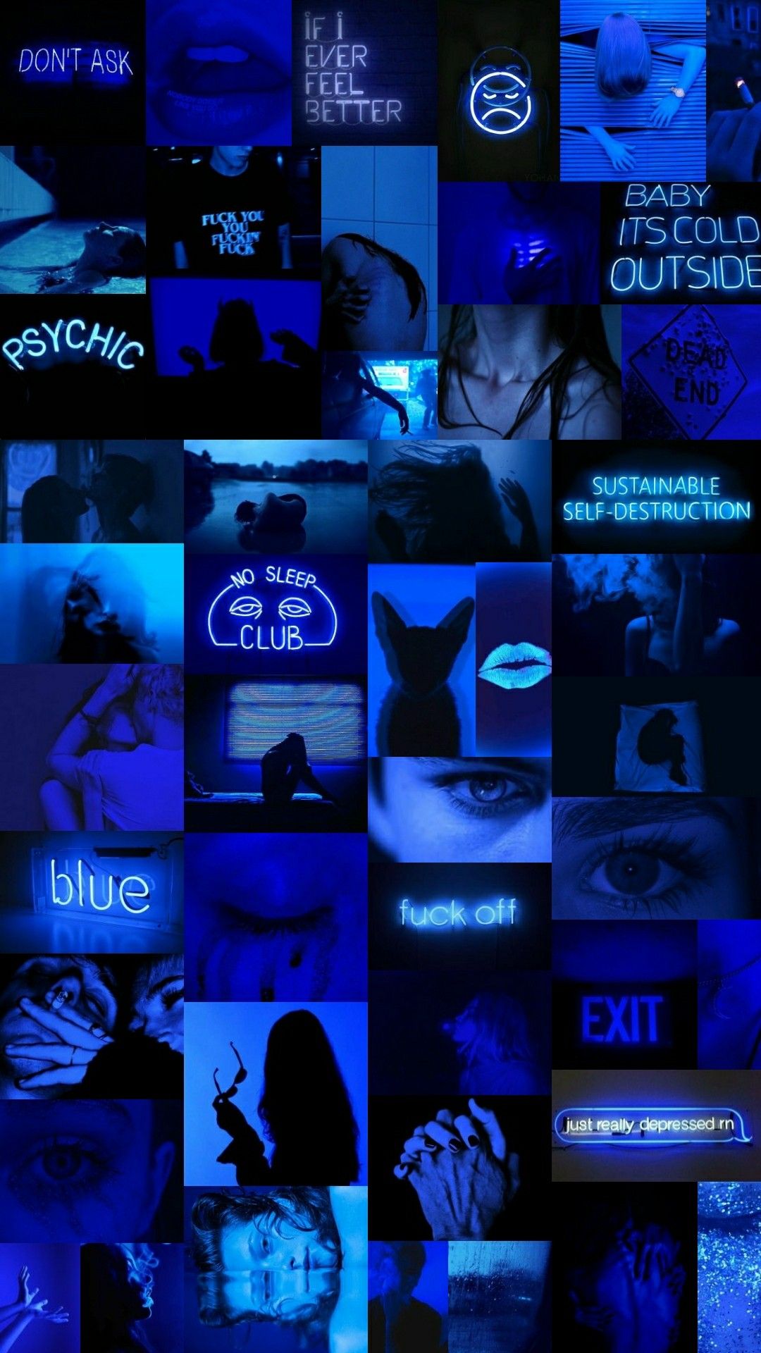 Sad Blue Aesthetic Wallpapers