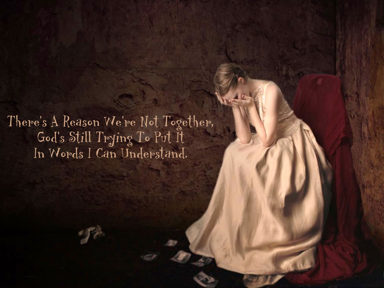 Sad Girl Image With Quotes Wallpapers