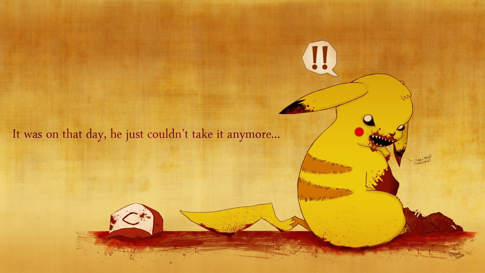 Sad Pikachu Wallpapers