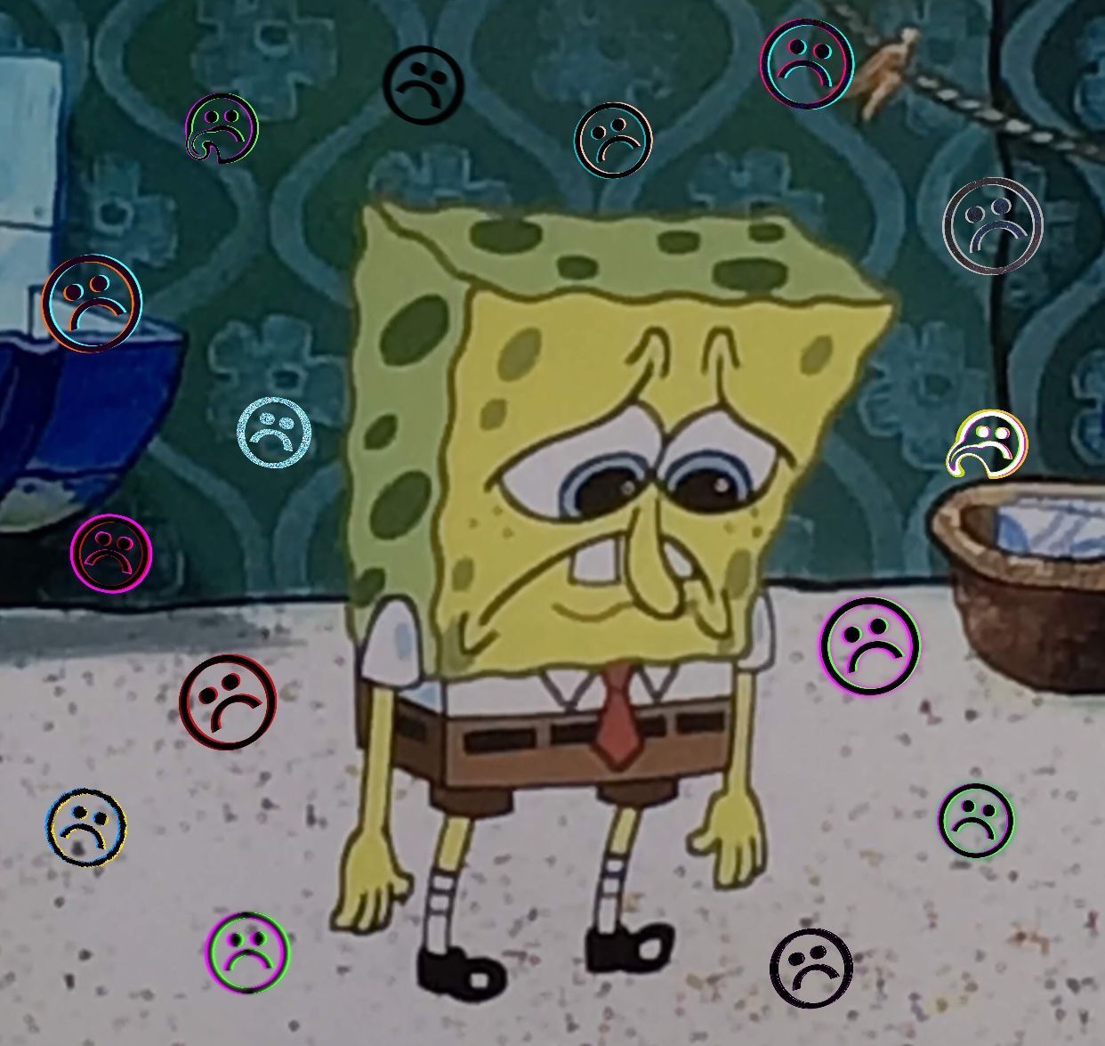 Sad Spongebob Wallpapers