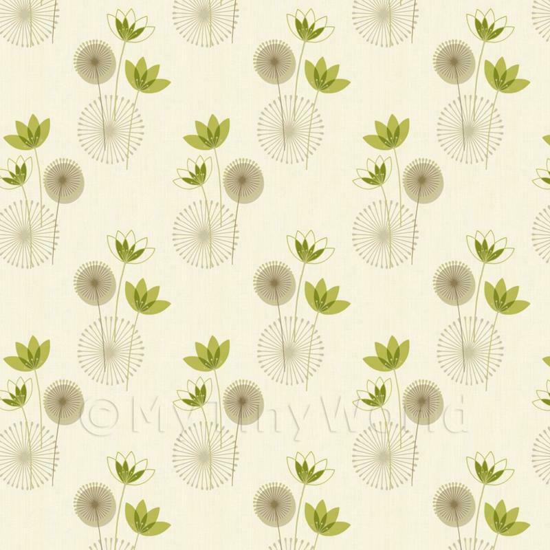 Sage Green Flowers Wallpapers