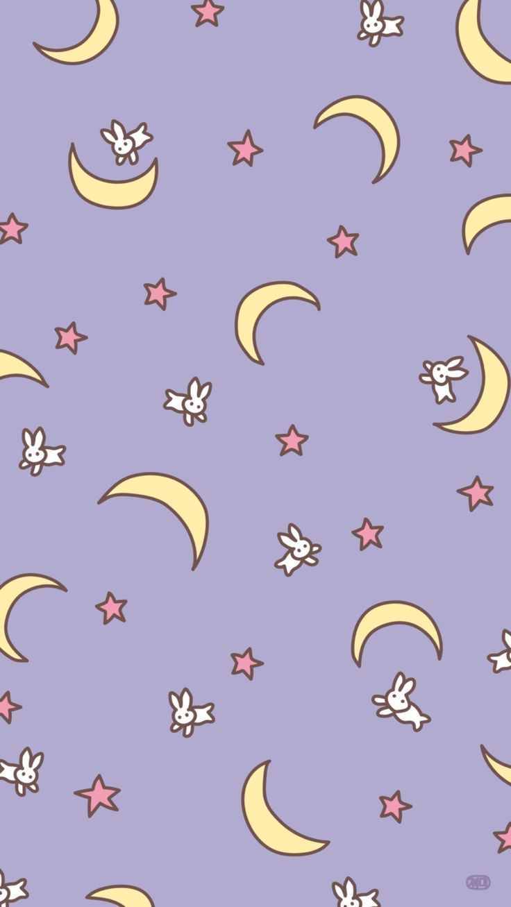 Sailor Moon Pattern Wallpapers