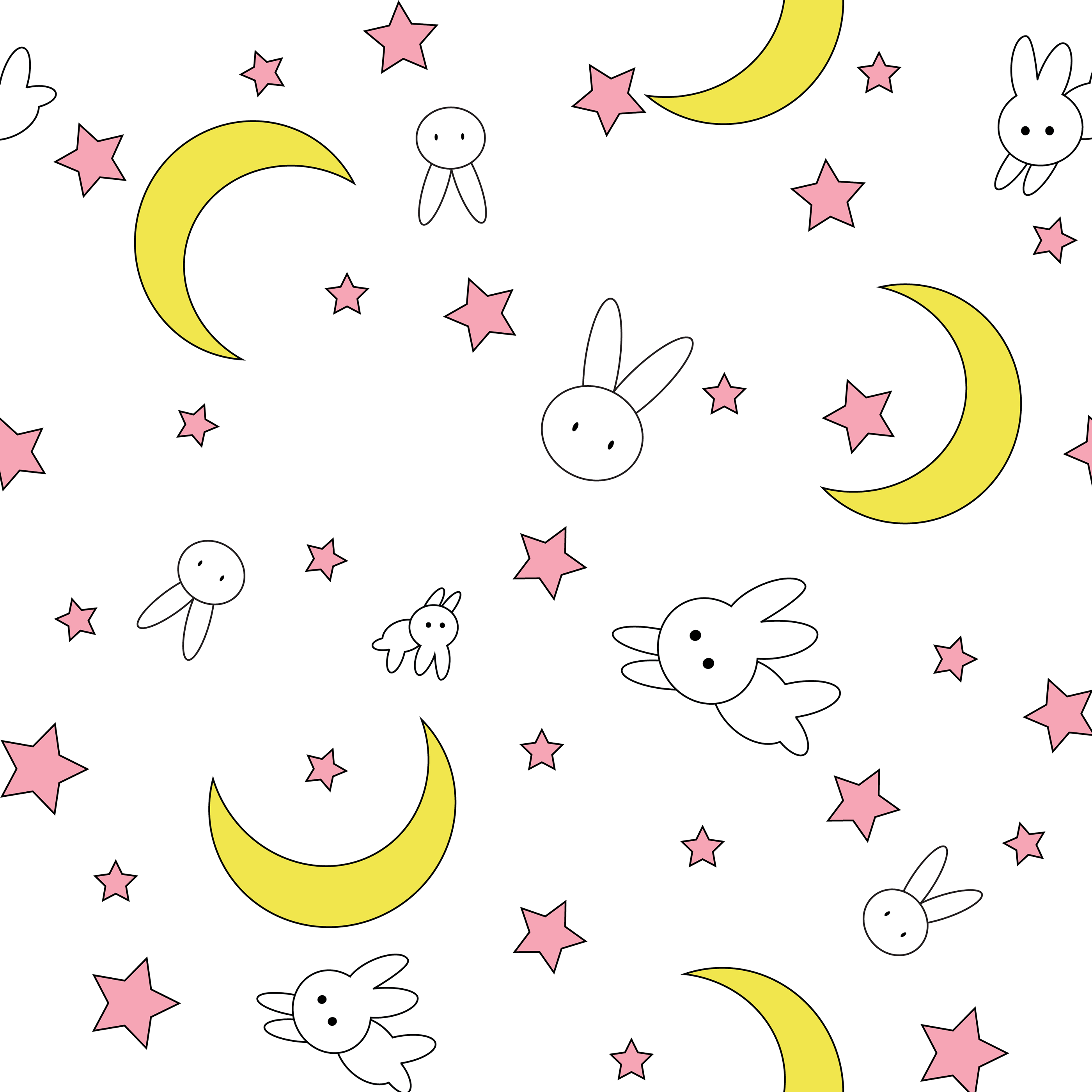 Sailor Moon Pattern Wallpapers