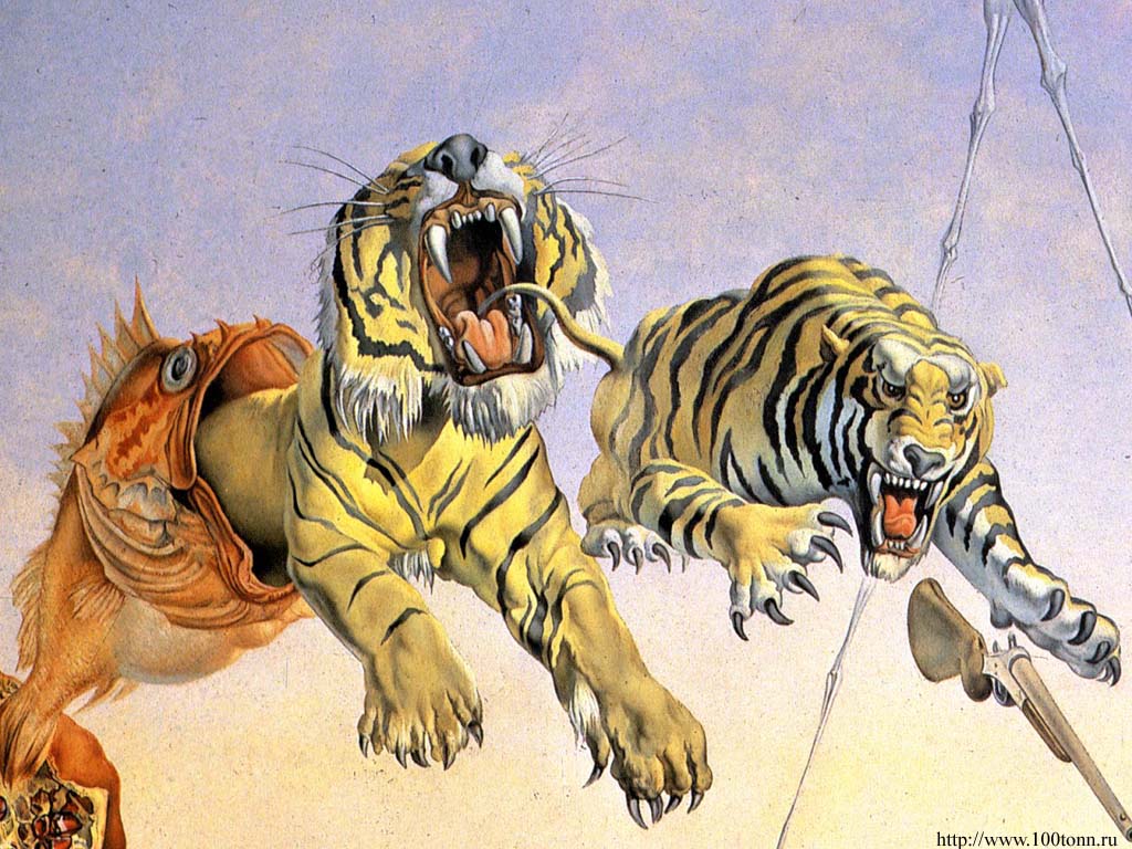 Salvador Dali Tiger Wallpapers